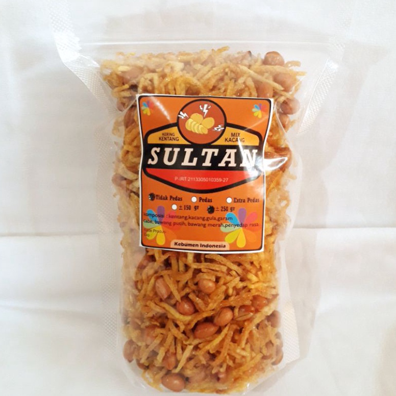 

Special Price.. Mustofa Kering Kentang Mix Kacang SULTAN Netto 250gr AZ8