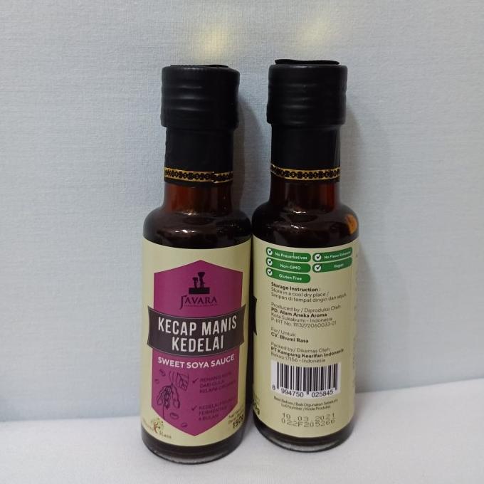 

Javara - Kecap Manis Kedelai Organik - 150 gr