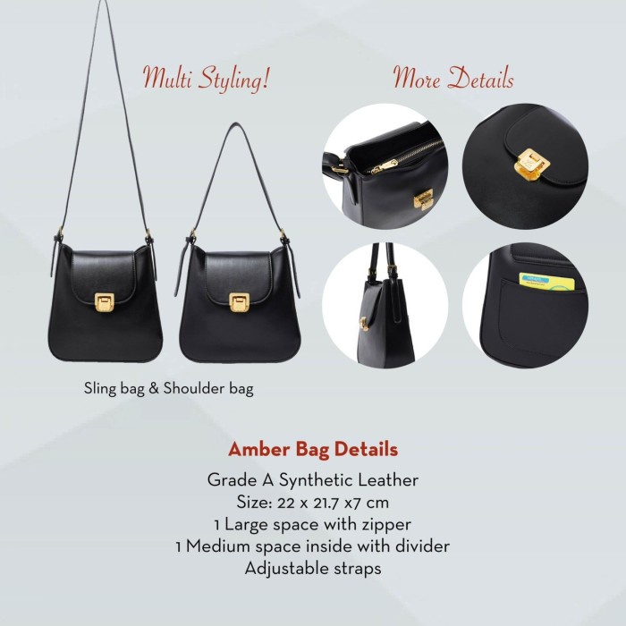 PROMO JH AMBER BAG (BOX EXCLUSIVE) - TAS WANITA JIMS HONEY ORI JIMSHONEY TERBARU