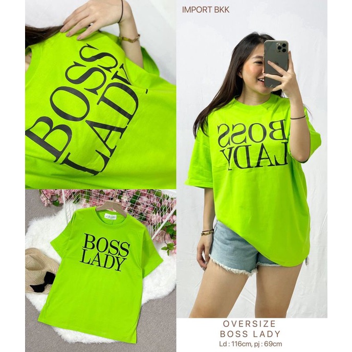 MDLV ~ Kaos Oversize Boss Lady BKK