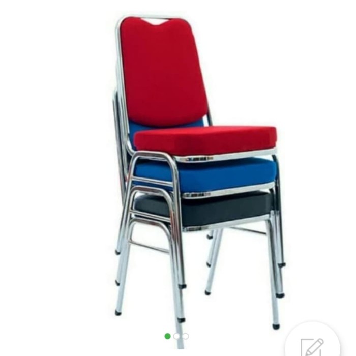 Terlaris Kursi Kaki Besi / Kursi Susun / Kursi Pertemuan