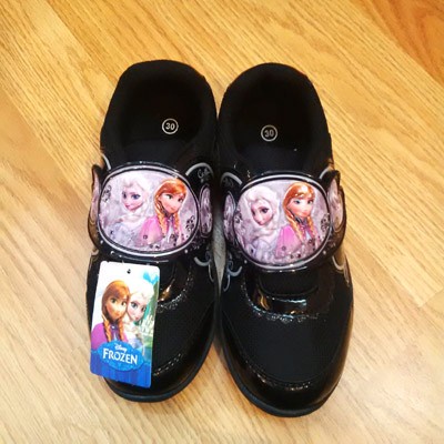 Sepatu Sekolah Sepatu Sekolah Frozen TK-SD 2(I8K4) Sepatu Anak Laki Laki Sepatu Sekolah Wanita Sepat