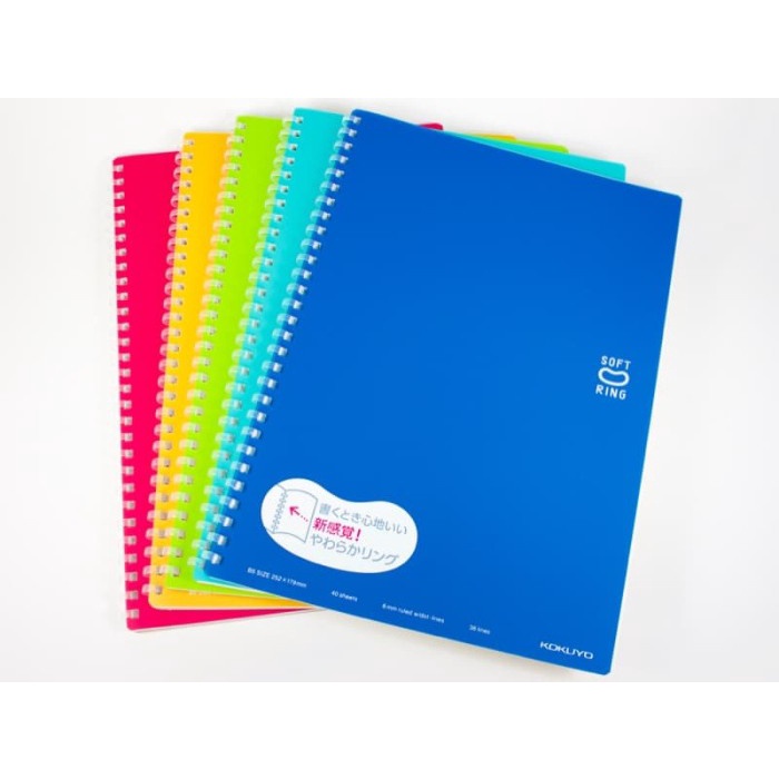 

Kokuyo Soft Ring Notebook A6 Line Dotted 80Sheets S-Sv358Bt