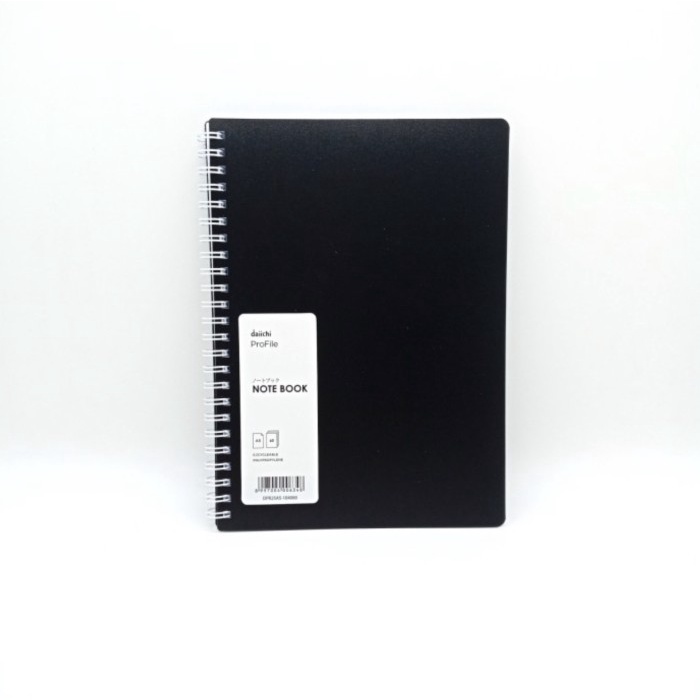

Terlaris Buku Tulis Notebook Spiral Hitam Daiichi Profile A5 60 Lembar