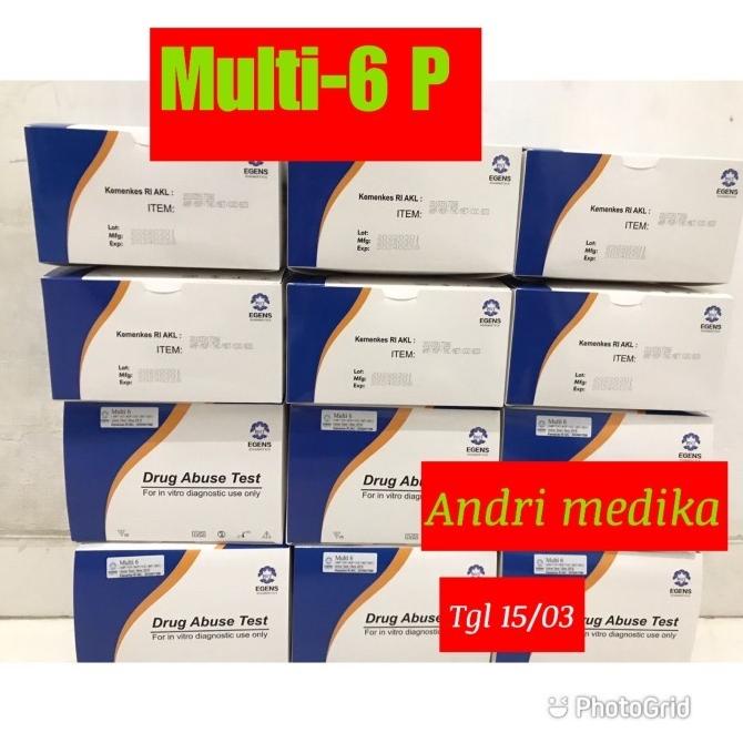 EGENS Multi 6 Parameter / Alat Tes Narkoba-6