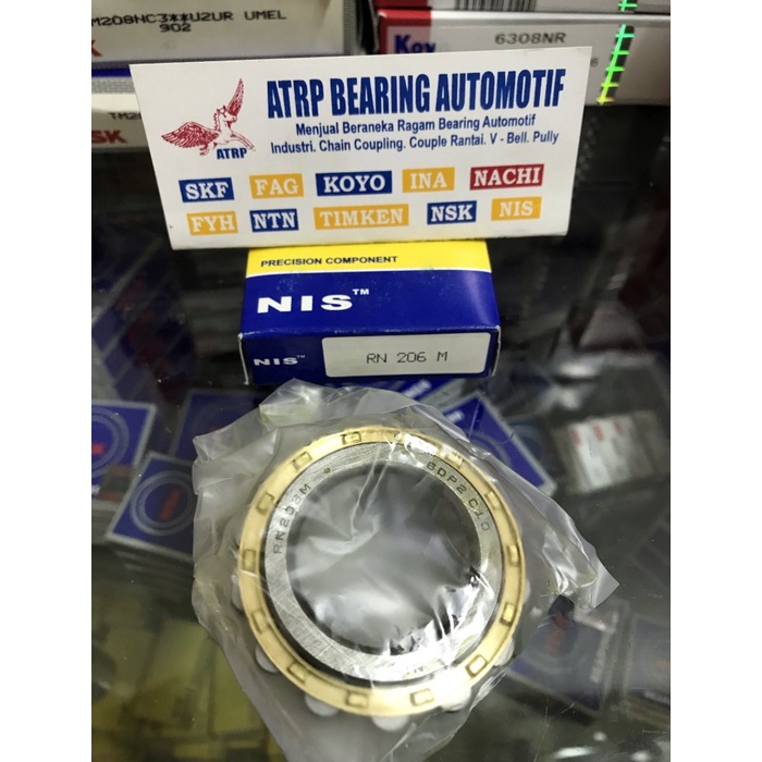 Terlaris Cylinrical Roller Bearing Rn 206 M