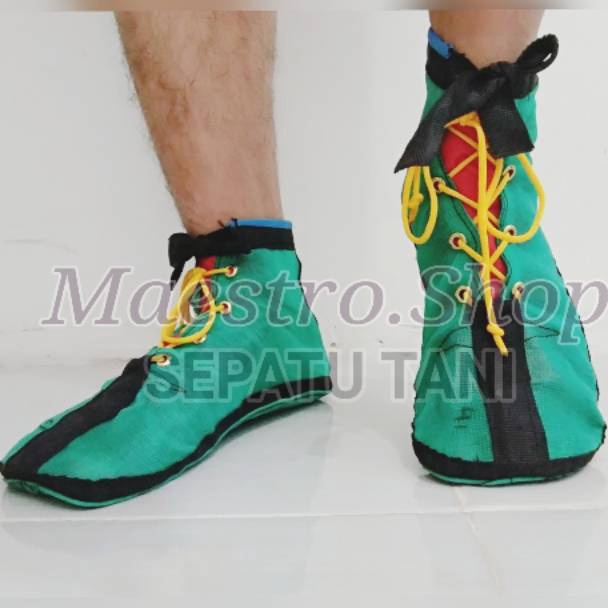 ✺Best Produk➜ CLRLS SEPATU BOOT SAWAH Anti Keong dan Benda Tajam 5 Ply /5 Lapis Sol Bawah + Sol Kain