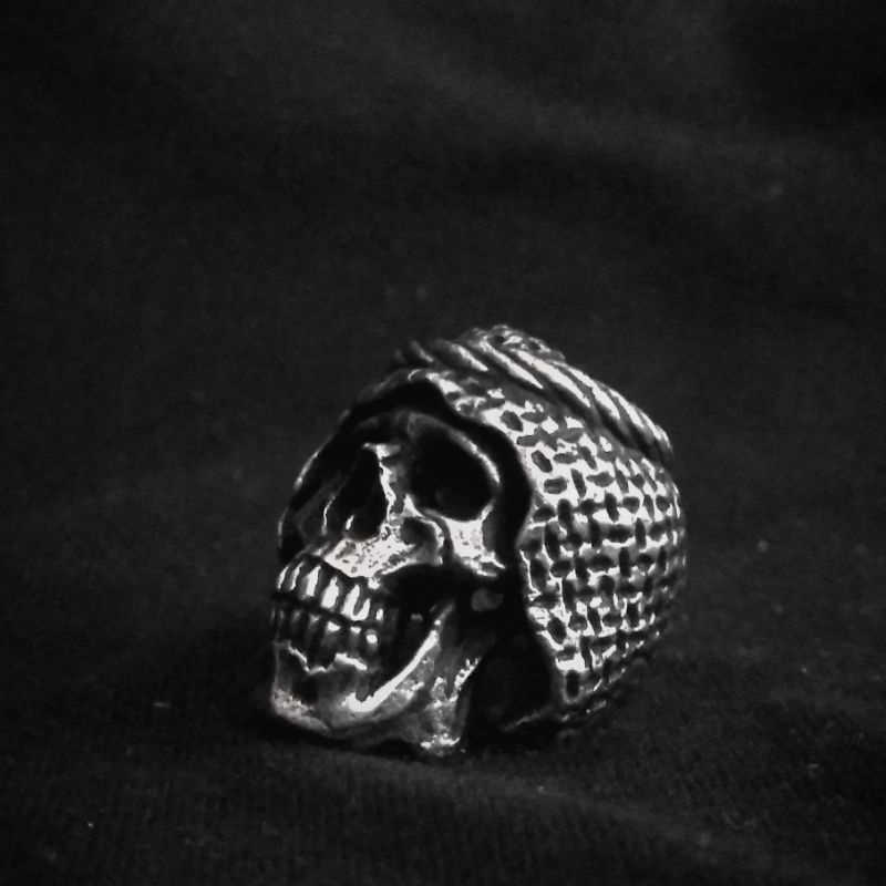 wanqodir skull ring , cincin tengkorak , arabic skull , cincin karakter , skull ring ,ring skull , s