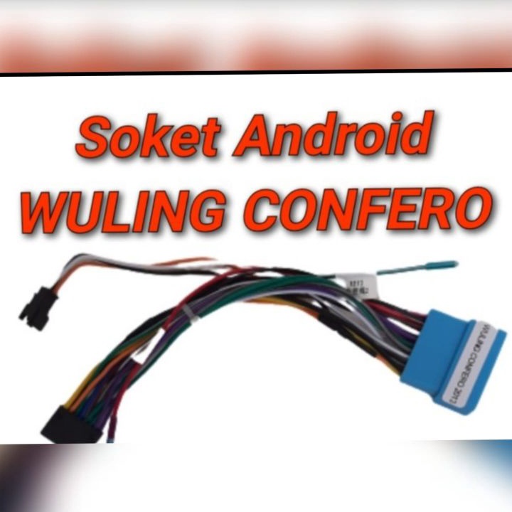 socket-soket double din android plug & play semua mobil toyota