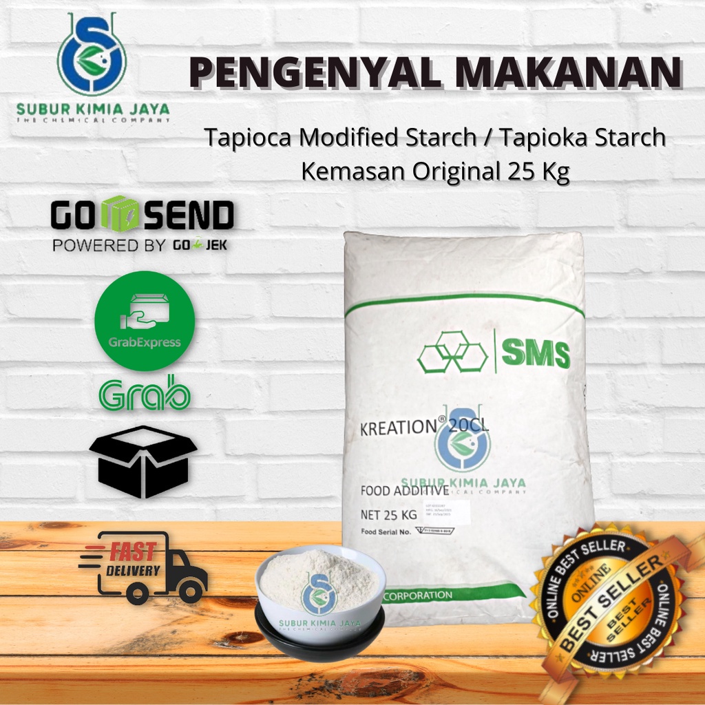 

Pati Tapioka Termodifikasi / Modified Tapioca Starch 1 ZAK