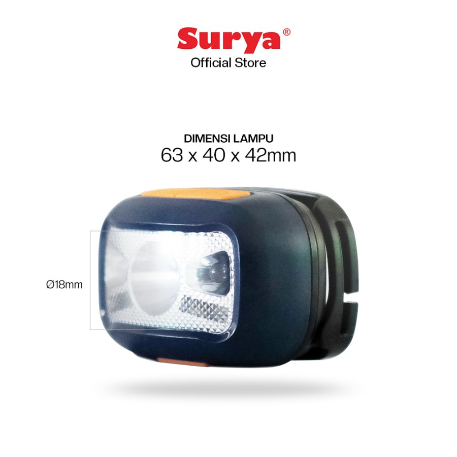 Senter Kepala 10 watt Surya SYH L105C L 105C