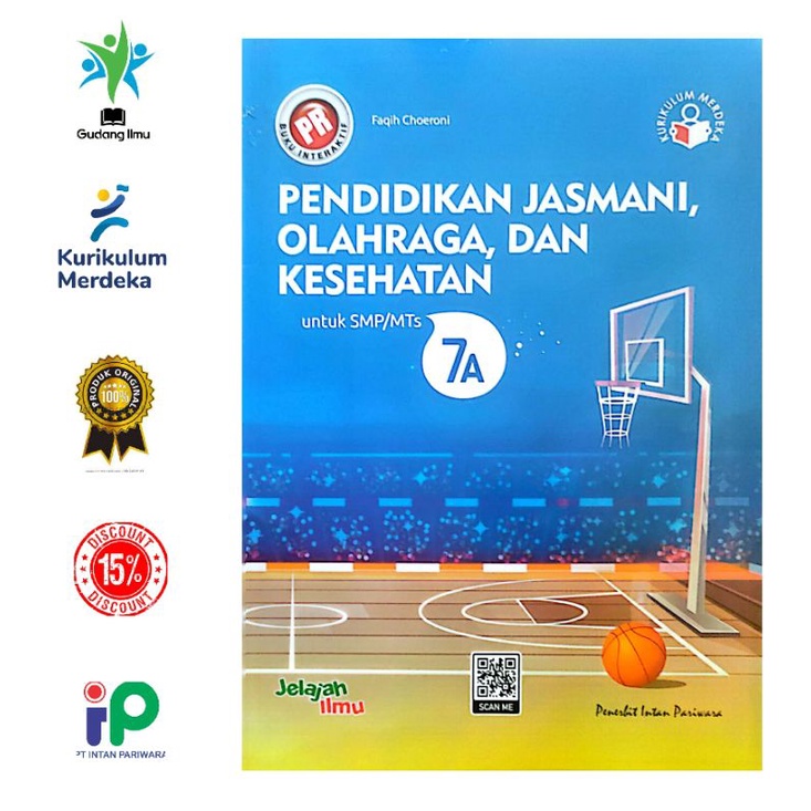 Buku Pr/Lks Bahasa Inggris Kurmer SMP/MTS Kelas 7/VII Semester 1 Intan pariwara Tahun 2023