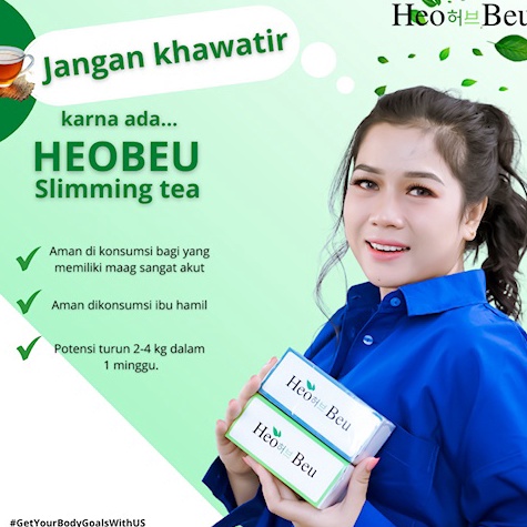 

(XG34448) Pelangsing Badan Cepat Dan Ampuh Pengecil Perut Peluntur Lemak HEOBEU TEH SLIMMING TEA DIET HERBAL PELANGSING DAY NIGHT MENAHAN NAFSU MAKAN DAN PELANCAR BAB PENCERNAAN TUBUH KOREAN ORIGINAL ASLI BPOM