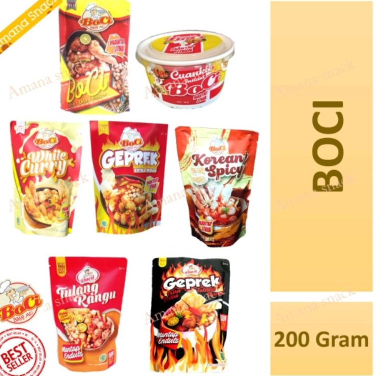 

[KODE PRODUK RB9FE4042] BOCI Bakso Aci Mantap Jiwa - Asli garut