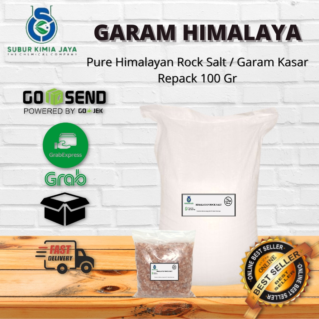 

Himalayan Rock Salt / Garam Asli Himalaya Kasar 100 gr