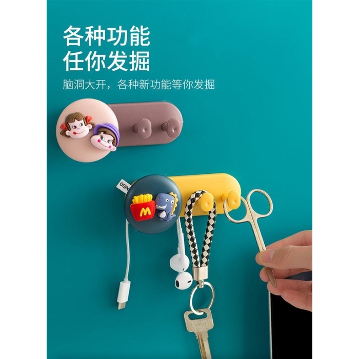 

Gantungan Lucu Serbaguna Holder Kabel Bulat Tema Kartun Kana