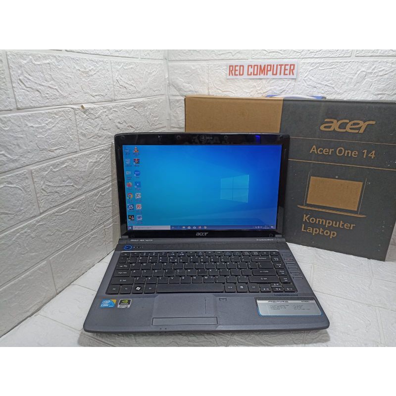 Laptop Acer Aspire Core i5 VGA Nvidia Ram 4GB SSD 128 GB Spesial Game