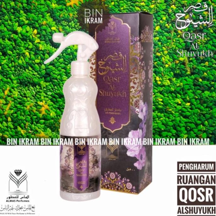 Air Freshener Almas Qasr Al Shuyukh Pengharum Ruangan Arab Qosr 500Ml Lisadesvina3