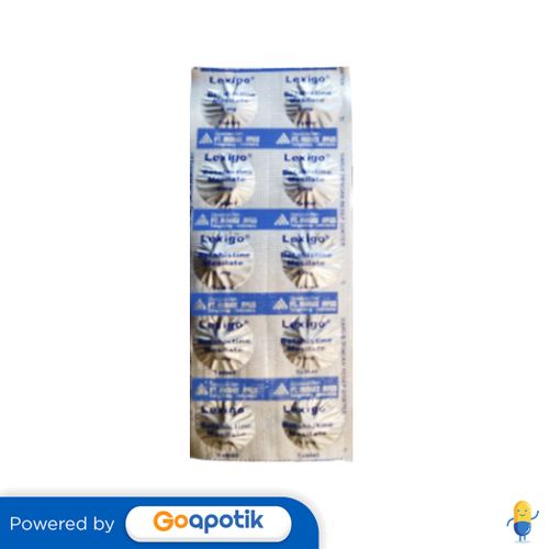 LEXIGO 6 MG STRIP 10 TABLET