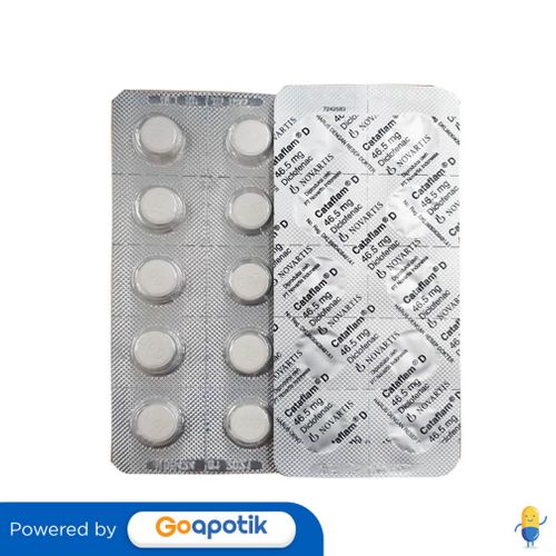 CATAFLAM D 46.5 MG STRIP 10 TABLET