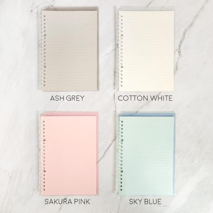 

Panmomo Slim File Binder Notebook / Buku Binder Transparan A5-B5