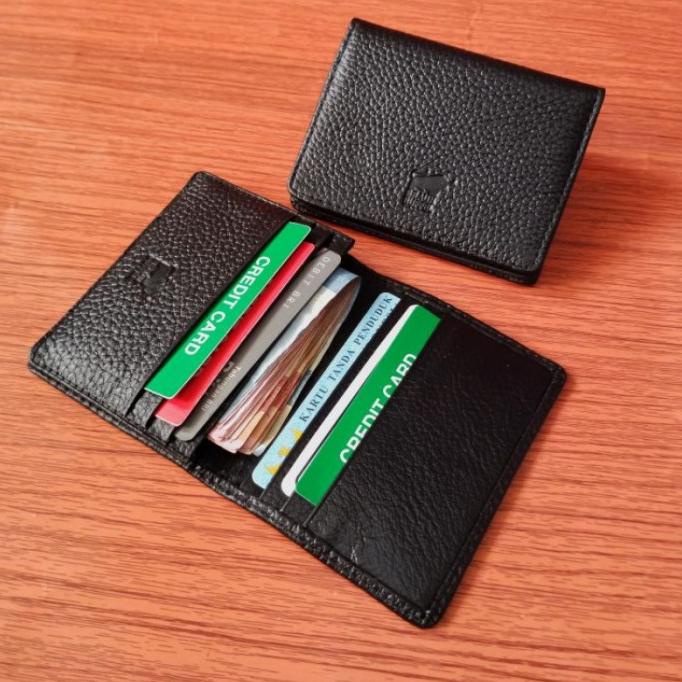 

Dompet Kartu/Card Holder Kulit Braun Buffel Import