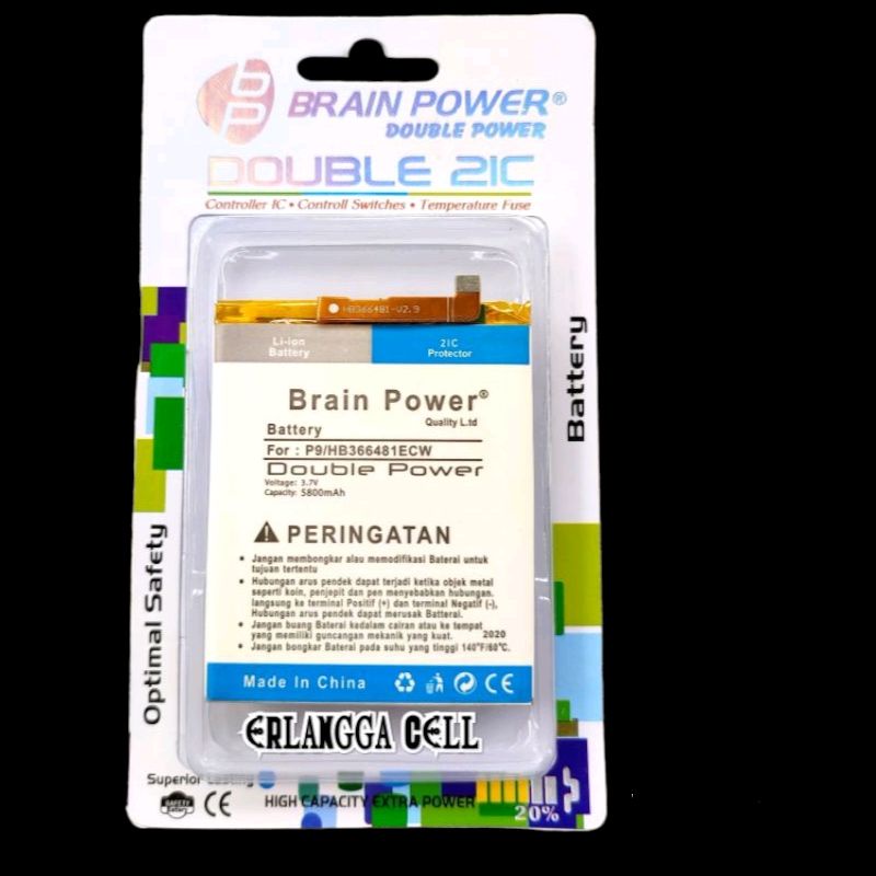 BATRE BATERAI HUAWEI HB366481ECW FOR HUAWEI NOVA 2 LITE / P9 / P9 LITE / P9 LEICA / HONOR 8 / HONOR 