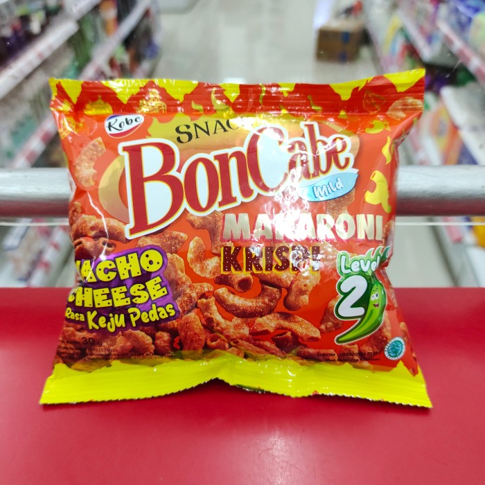 

Bon cabe makaroni krispi nacho cheese level 2 30 gr Stok Terbatas