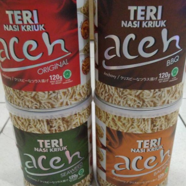 

Terlaris Teri Nasi Kriuk - Anchovy Oven - Teri Aceh