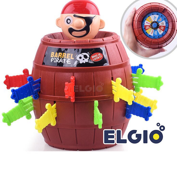 5.5 COD Barrel Pirate JUMBO Besar Lucky Game Family Game Big Size Barel Bajak Laut degan Celengan