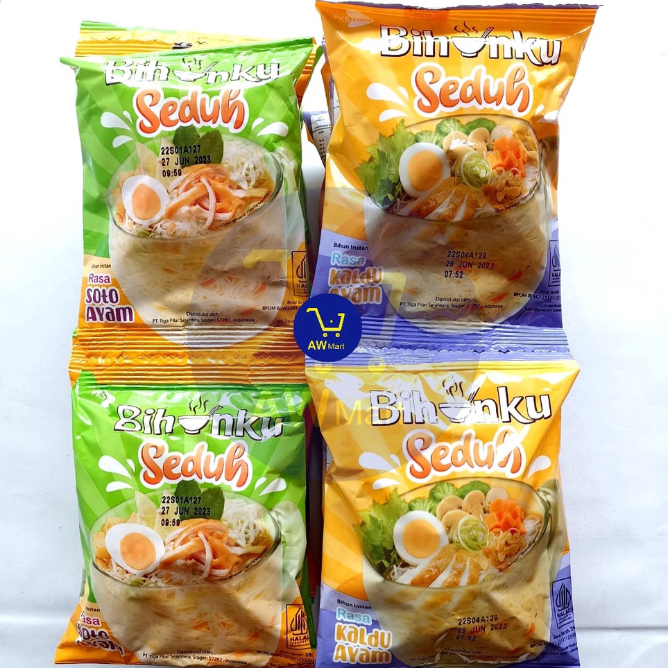 

【Penjualan Terbaik】✅COD BIHUNKU SEDUH RENCENG RASA SOTO, KALDU AYAM, BASO SAPI ( ISI 10 SACHET X 24 GRAM ) - BIHUN INSTAN RENCENG