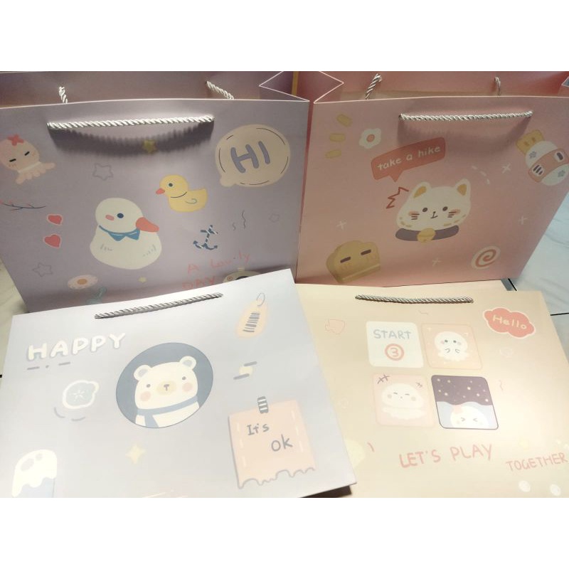 

Paper Bag Lucu Ukuran 33x11.5x25cm