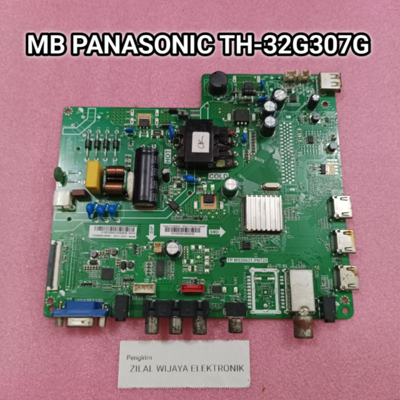 PANASONIC TH-32G307G - MB - MAINBOARD - MOTHERBOARD - MOBO - MESIN TV - MB TV PANASONIC - TV PANASON