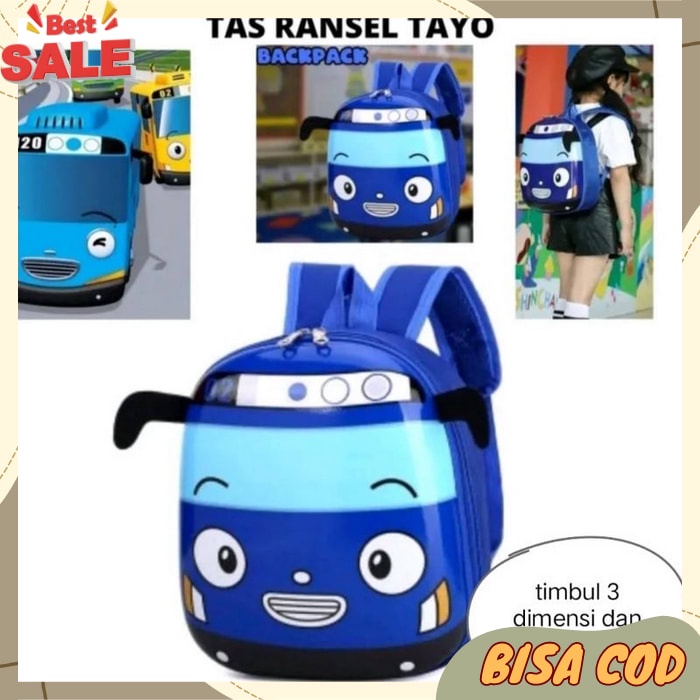 Tas Ransel Anak Pria Ransel Wanita Sekolah Ff Free Fire Tas Anak Tayo/Tas Anak Sekolah Tayo/Tas Anak