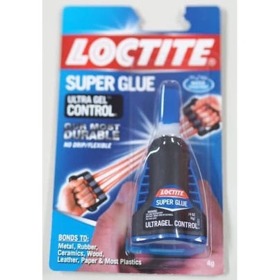 

Aurealiamall Loctite Super Glue Ultra Gel Control,Lem Locteti Water Resistant