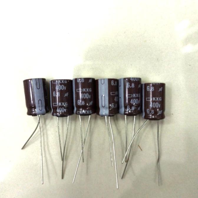 Baru Elco Kapasitor 6.8uf 400v 6,8uf 400v Segera Dapatkan