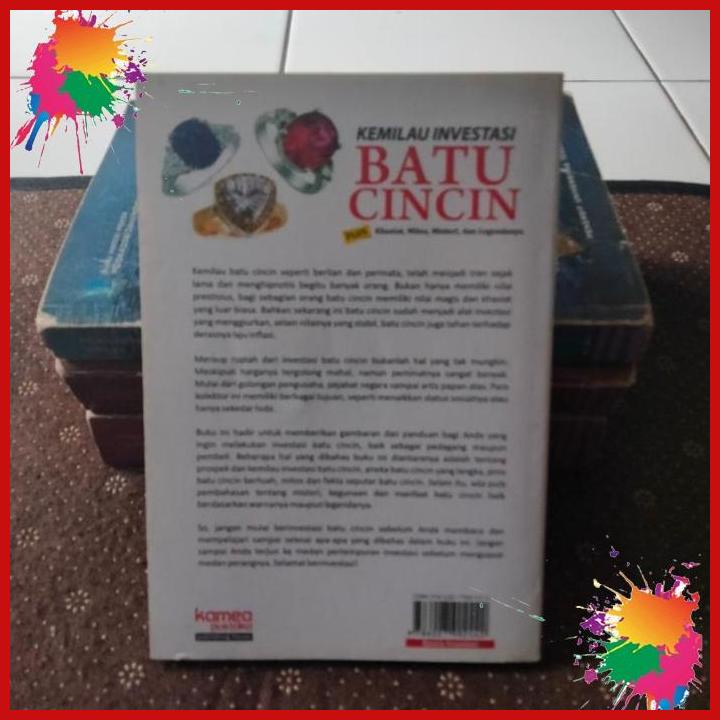 

buku ori kemilau investasi batu cincin. j.n. sujatmiko. [nau]