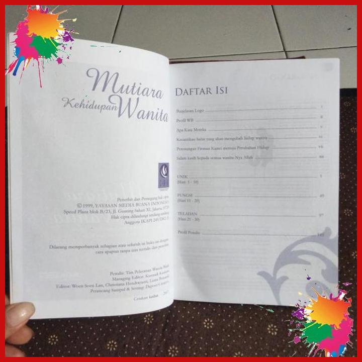 

buku ori mutiara kehidupan wanita. [nau]