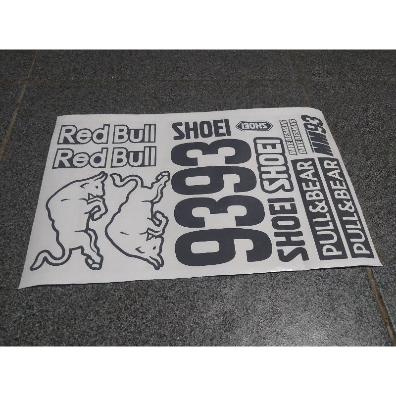 sticker repaint helm Marq Marquez retro 2021