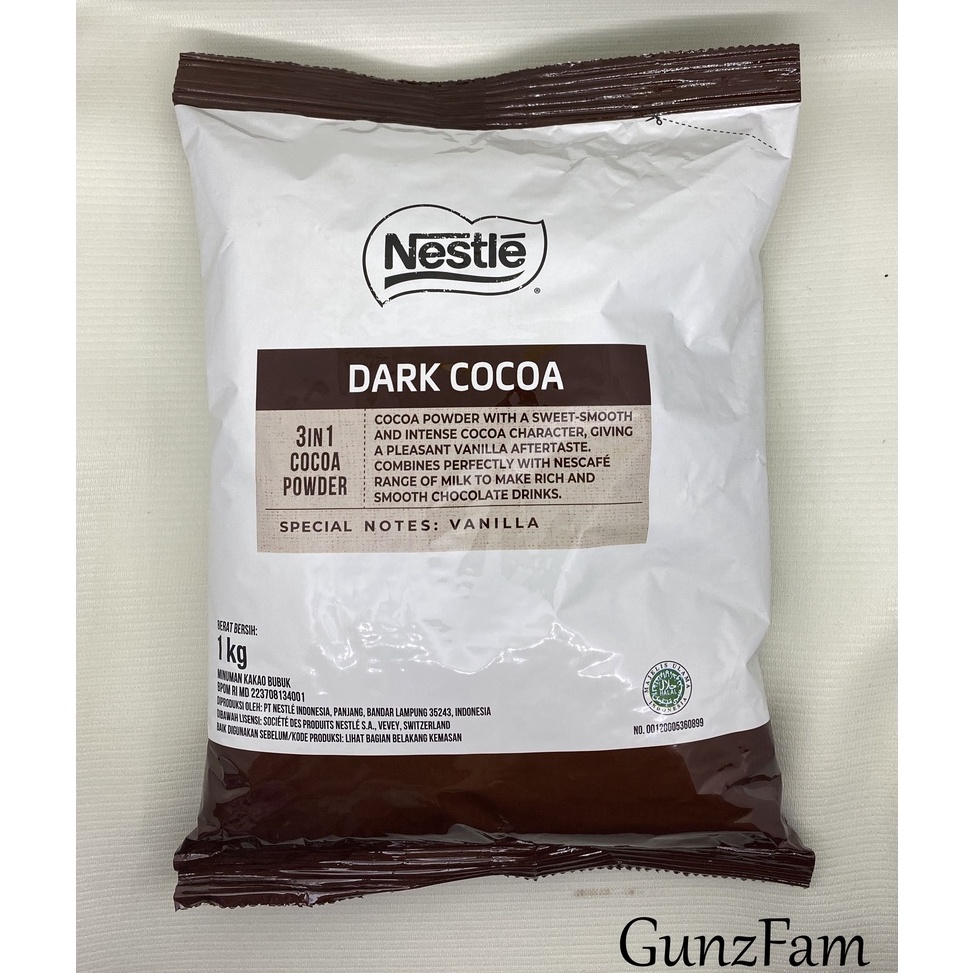 

[KODE PRODUK 9AHOL8871] Nestle Dark Cocoa 1kg Alegria Chocolate 1kg by Nestle Professional Expired Terbaru