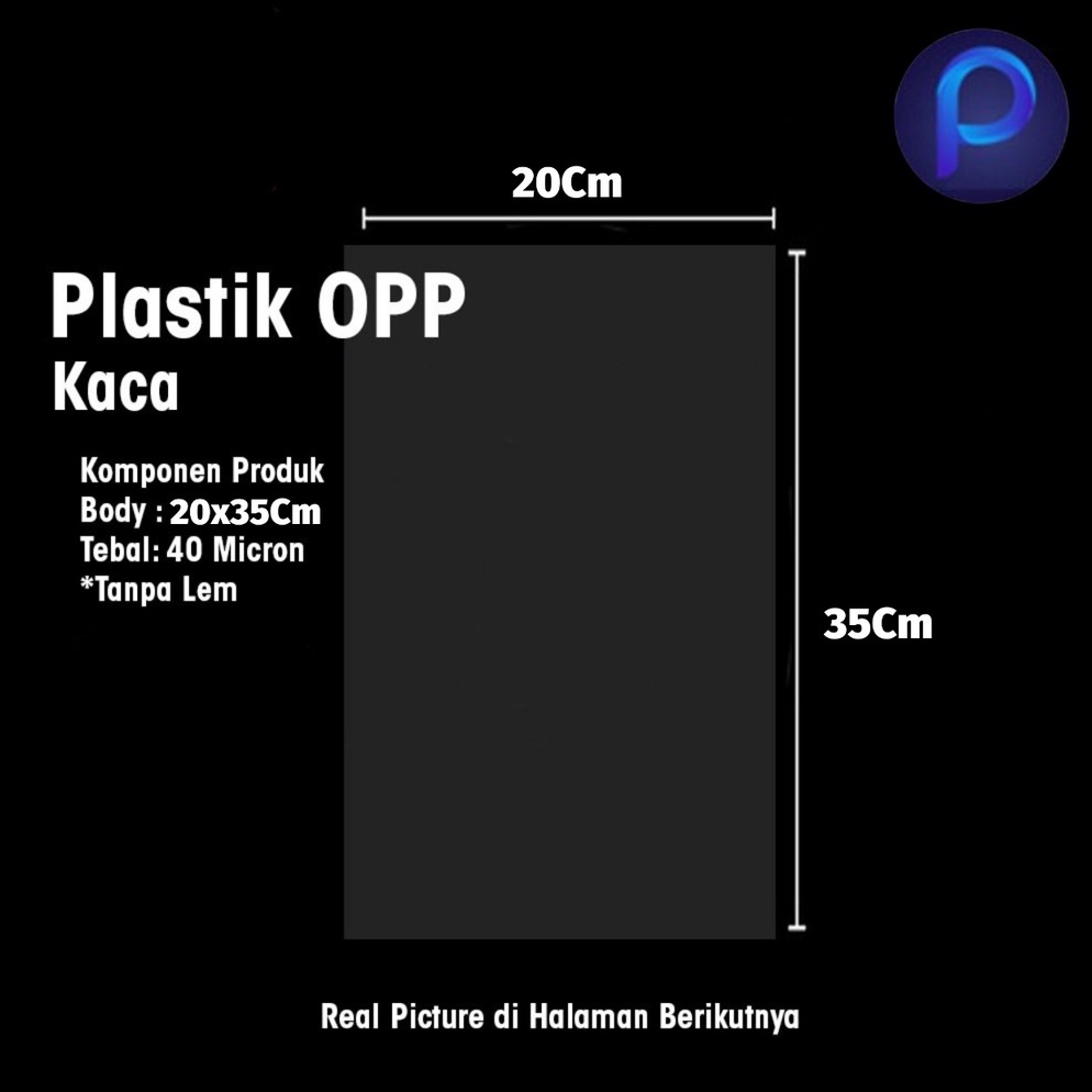 

Terbaru.. [Isi 100Pcs] Plastik OPP Kaca Tanpa Lem 20x35Cm Untuk Souvenir Ulang Tahun Souvenir Amplop Lebaran Murah Ekonomis EQR