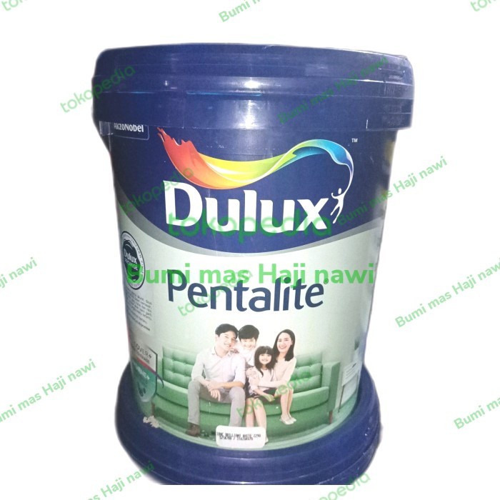 Best Seller Cat Dulux Pentalite Brilliant White / Cat Tembok Dulux Pentalite Bw