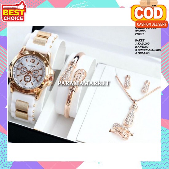 Jam Tangan Branded Cewek Anti Air Wanita Original Jm Tangan Mewah Kekinian Best Seller Import Korea 