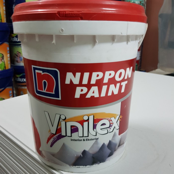 CAT TEMBOK VINILEX EMULSION SOFT BLUE NIPPON PAINT @PAIL 25KG BIRU