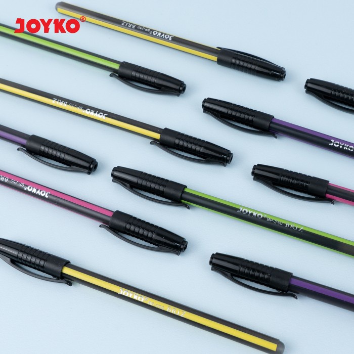 

Ball Pen / Pulpen / Pena Joyko Bp-250 / Briz / 0.7 Mm / 1 Box 12 Pcs