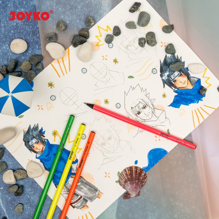 

Pencil / Pensil Joyko P-102 / 2B / Glowy / 1 Box 12 Pcs