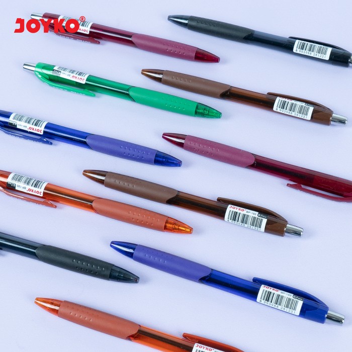 

Ball Pen / Pulpen / Pena Joyko Bp-193 / Zest / 0.7 Mm