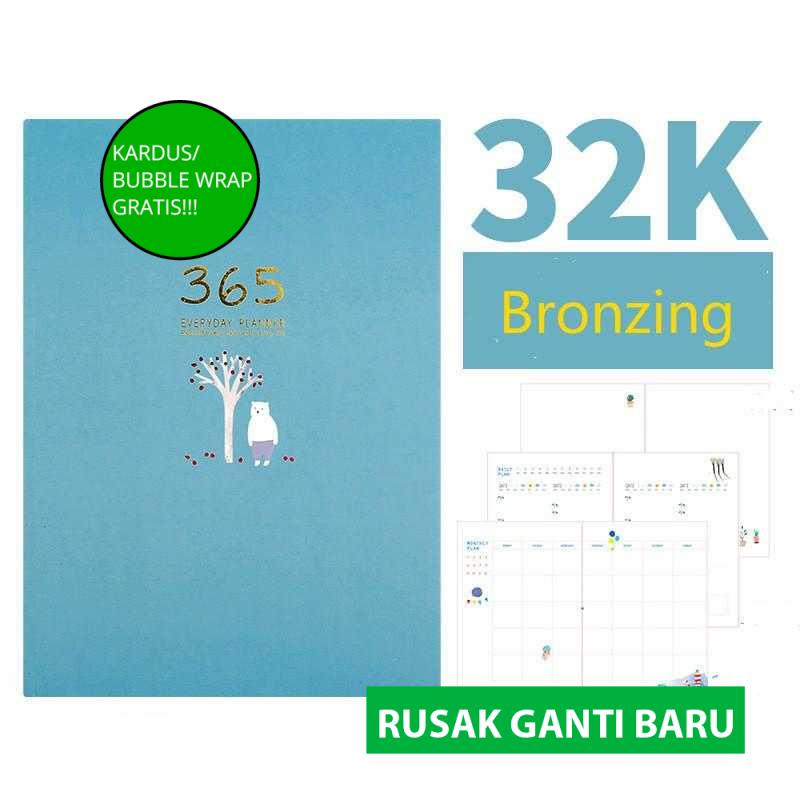 

(BISA COD!!!) DingDongTu Buku Diary 365 Hari Hardcover - DDT-4083-32