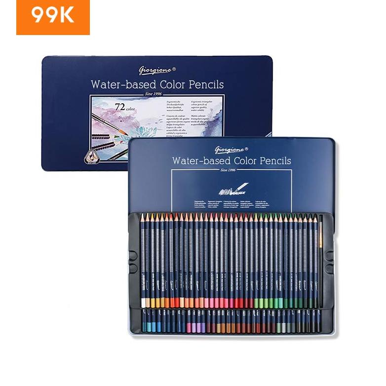 

99K Watercolor Pencils Set 12/48/72 Warna