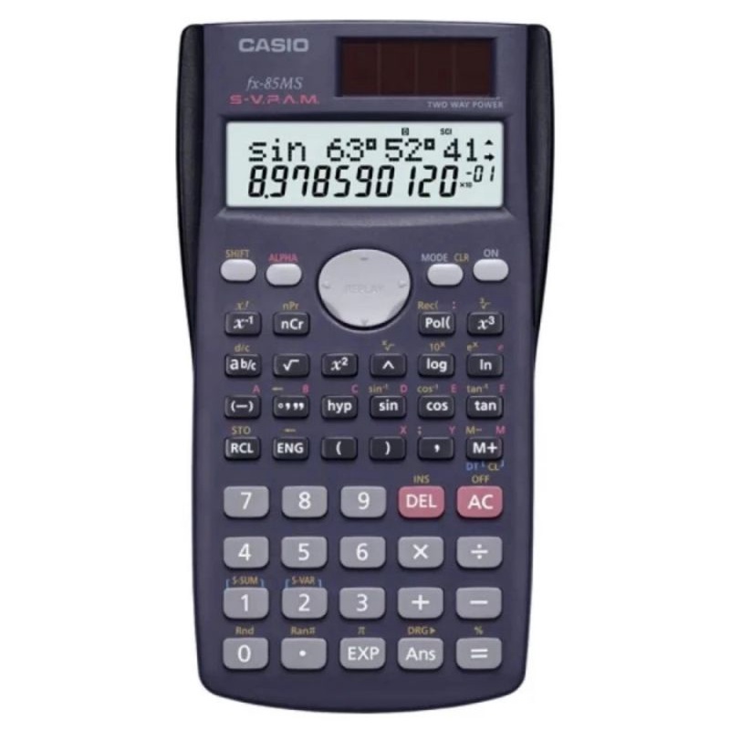 

CASIO KALKULATOR SCIENTIFIC FX 85 MS (1ST EDITION)